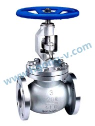 JIS 10K/20K WCB flange globe valve